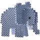 Hama strijkkralen 2500 stuks 3D safari 