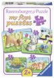Schattige Huisdieren (2+4+6+8 Stukjes)
