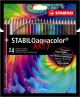 Kleurpotlood Stabilo Arty Aquacolor: 24 stuks