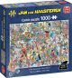 Jumbo JvH puzzel bij de kapper1000pcs
