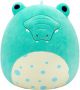 Squishmallows - Tortuga - Teal Alligator W/Spotted Belly - 40cm pluche
