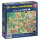 Puzzel Jan Van Haasteren Vrolijke Fladderaars 1000