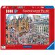 Ravensburger puzzel Fleroux Den Haag 1000 stukjes 