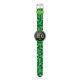 Minecraft horloge LED rond, verwisselbare batterij 