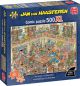 Jan van Haasteren 500XL - De Bibliotheek - 500 stukjes puzzel - Legpuzzel volwassenen - XL puzzelstukjes