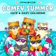 Comfy summer - Coloring Book Cafe 